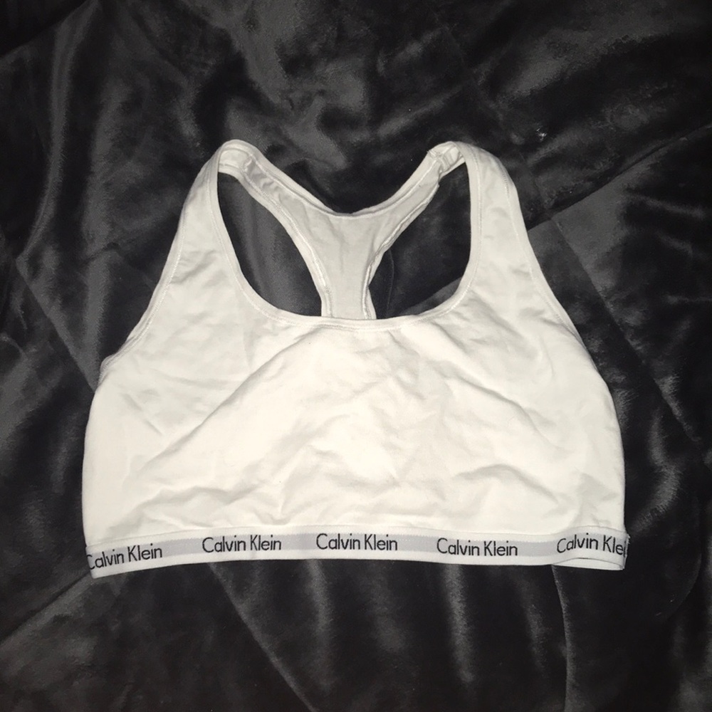 Calvin Klein sports bra. Never been worn.